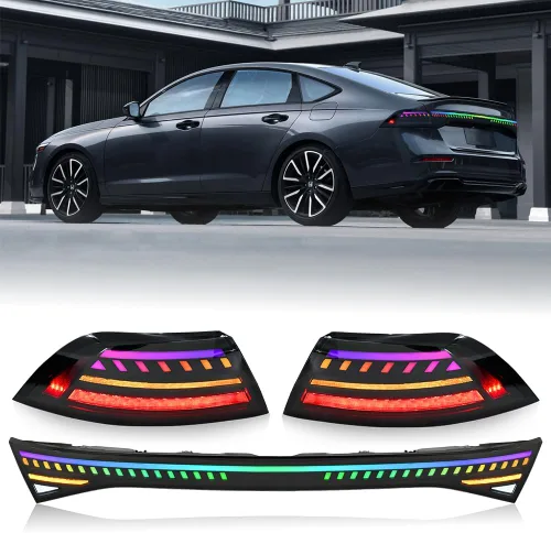Miniatura 13 de T T-ABC Nuevas luces compatibles con Honda Accord 2018-2025, LX EX EXL Sport Touring Hybrid Faro delantero delantero de 10ª generación Accesorios