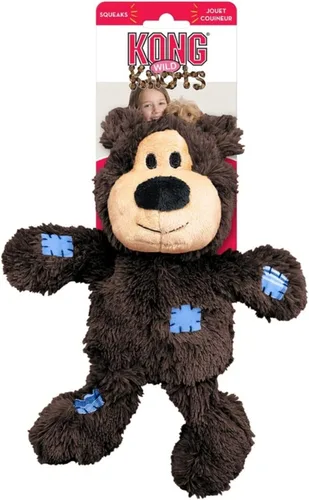 Miniatura 2 de KONG Wild Knots Juguete para perro con diseño de oso, varios