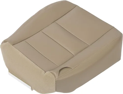 HECASA LH - Funda de asiento inferior del conductor compatible con Ford F250 F350 Super Duty Lariat XLT 2002-2007, piel sintética para el lado
