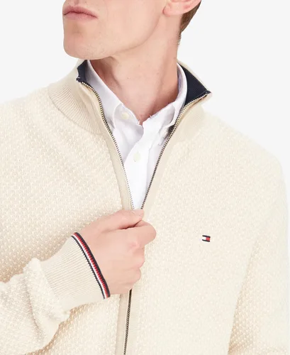 Miniatura 3 de Tommy Hilfiger Suéter de cuello alto con cremallera completa para hombre