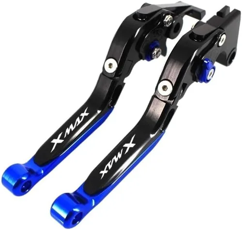 Miniatura 15 de QQLADY Z Palancas de embrague de freno extensibles plegables para motocicleta Yamaha Xmax 250 125 300 400 XMAX300 X-MAX 125 250 300 400 2013-2019 X