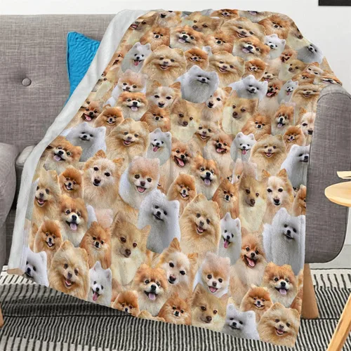 Miniatura 22 de Manta con estampado Airedale Terrier – Manta con estampado de animales divertidos para amantes de los perros y cachorros, regalos Airedale Terrier