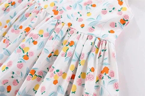 Miniatura 6 de Mud Kingdom Little Girls Summer Dress Sleeveless Cute Floral