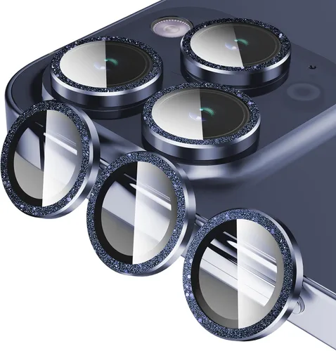 Miniatura 17 de Jeluse Protector de lente de cámara para iPhone 17 Pro Max/17 Pro/16 Pro Max/16 Pro/15 Pro Max/15 Pro/14 Pro Max/14 Pro, kit de alineación