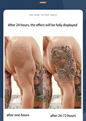 Miniatura 4 de Tatuajes falsos de manga semipermanente para hombres y mujeres, tatuajes temporales realistas de brazo completo, impermeables y de larga duración