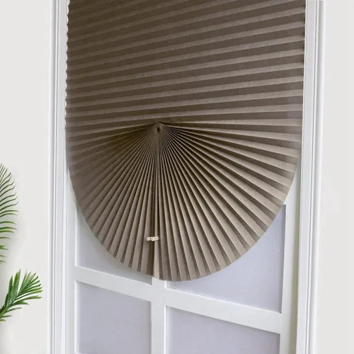 Miniatura 5 de Persianas verticales plisadas temporales - Sin taladrar, autoadhesivas, fáciles de instalar - Se ajustan a ventanas - Enrollable para baño, cocina