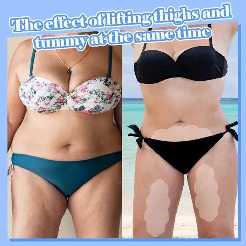 Miniatura 5 de Bonuci 30 cintas de levantamiento de abdomen, invisibles, impermeables, celulitis, bikini, traje de baño, muslo, pecho, piel, cintas para mujer