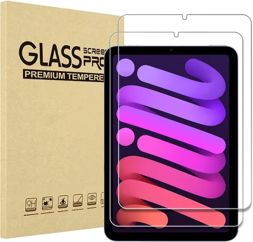 Miniatura 8 de ProCase Paquete de 1 protector de pantalla para iPad Mini 7 (A17 Pro) 2024 y iPad Mini 6 2021 de 8.3 pulgadas, protector de película de vidrio