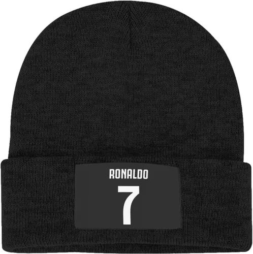 Miniatura 6 de Ronaldo #7 - Gorro de punto unisex para adultos, estilo casual, pasamontañas, medio pasamontañas