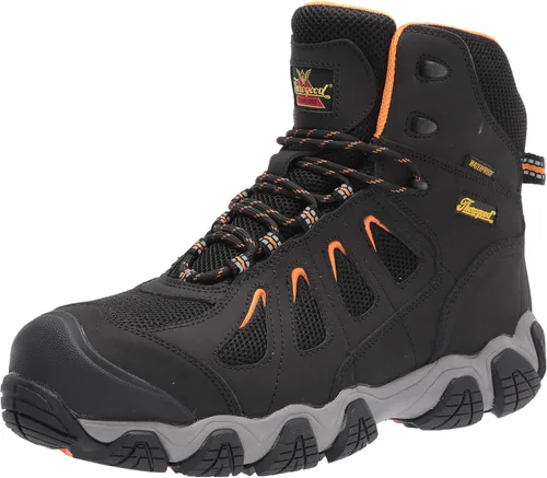 Miniatura 7 de Thorogood Crosstrex - Botas de senderismo impermeables de 6 pulgadas con punta de seguridad para hombre, cuero transpirable de primera calidad