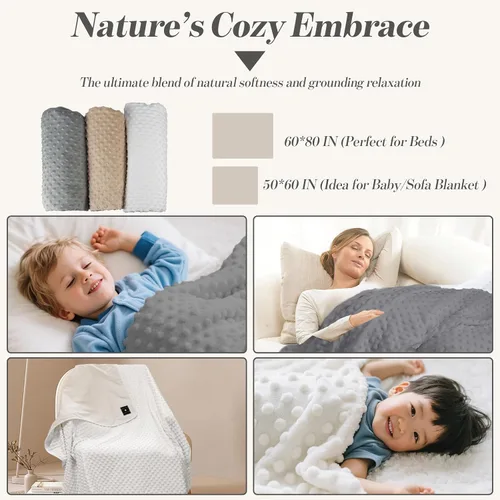 Miniatura 7 de Manta Grounding para aliviar el dolor y dormir más profundo, sábana de cama Earth Connect con fibra de plata, manta esponjosa, regalos para mujeres