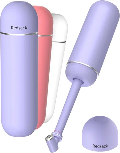 Miniatura 11 de Bidé portátil para viajes y campamentos, botella peri manual de mano para higiene femenina, 3 sellos a prueba de fugas, rociador extensible con Caqui