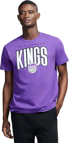 Miniatura 32 de GAME 7 NBA Camiseta de Hombre GAME 7 X NBA con Licencia Oficial de Gráficos de Manga Corta Ligera Clásico Cuello Redondo de Algodón marino