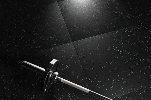 Miniatura 2 de Genaflex Pro - Azulejos de goma gruesa de alta densidad de alta densidad laminados para peso muerto – 1 pulgada de grosor x 20 pulgadas de ancho x