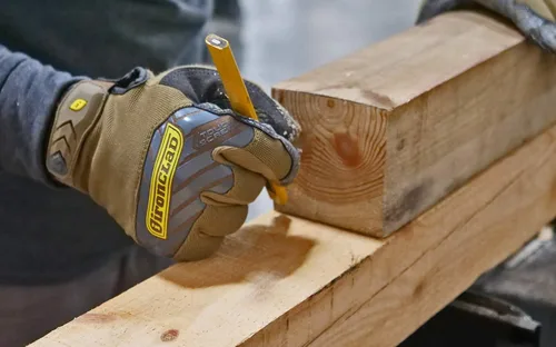 Miniatura 3 de Guantes de trabajo Ironclad Command Grip; guantes para pantalla táctil, palma y dedos conductivos, agarre extremo, duradero, buen rendimiento Marrón
