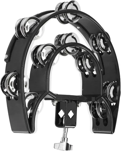 Miniatura 9 de Hi Hat Bell - Pandereta portátil para guitarristas para reuniones de amigos