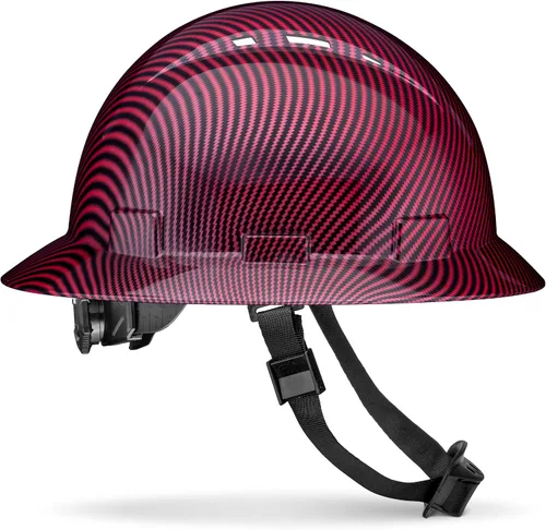 Miniatura 15 de Casco de ala completa actualizado, ventilado, acolchado, aprobado por la OSHA Tipo 1 Clase C para trabajos de construcción, cascos de construcción