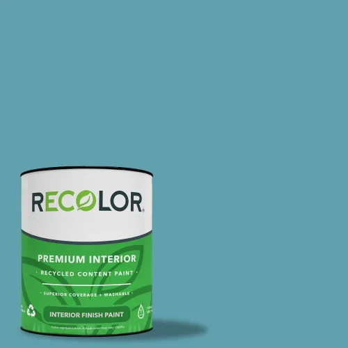 Miniatura 16 de RECOLOR Pintura de Látex Ecológica Premium para Interiores para Paredes, Muebles y Habitaciones con Acabado Cáscara de Huevo, 1 Cuarto de Galón