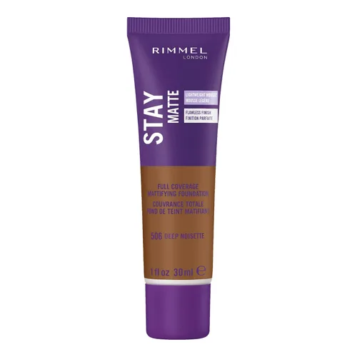 Miniatura 31 de Rimmel London Stay Matte Liquid Mousse - 305 Buff - Base, ligera, control del brillo, sin aceite, 1 oz