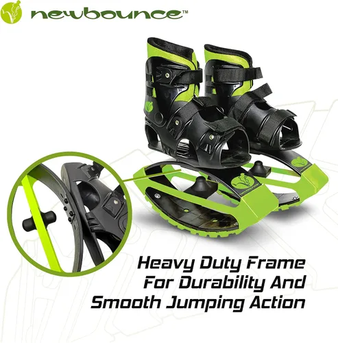 Miniatura 3 de New Bounce Zapatos de salto - Zapatos de salto canguro para niños - Zapatos de luna de ejercicio - Zapatos hinchables para edades de 8 a 12 años