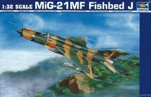 Miniatura 2 de Trumpeter 1/32 Mig21 MF Fishbed J caza táctico de un solo asiento