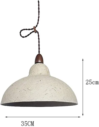 Miniatura 6 de Lámpara de techo retro para interiores - Candelabro de personalidad para comedor, dormitorio y estudio
