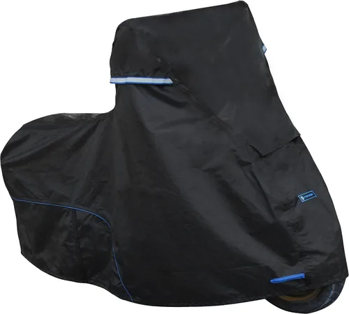 Miniatura 10 de Fenrir Funda para Motocicleta de Tres Ruedas Protección para Todas las Estaciones Impermeable Almacenamiento Exterior Orificio para Antena Diseño