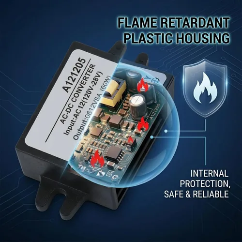 Miniatura 4 de Convertidor Adaptador de corriente reductor CA 10-28V a CC 12V Convertidor AC DC Step Down módulo de fuente de alimentación, regulador de voltaje
