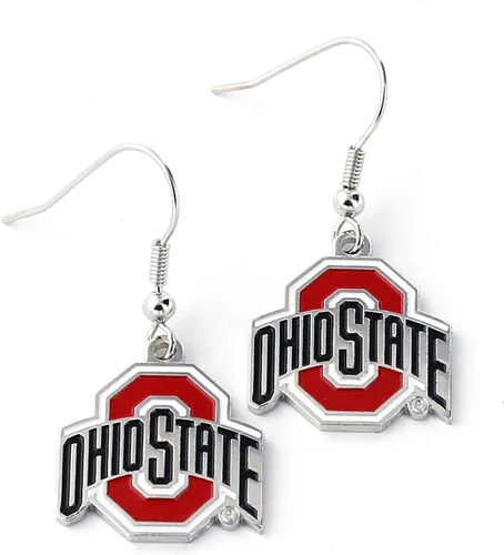 Miniatura 3 de NCAA Alabama Crimson Tide Pendientes colgantes