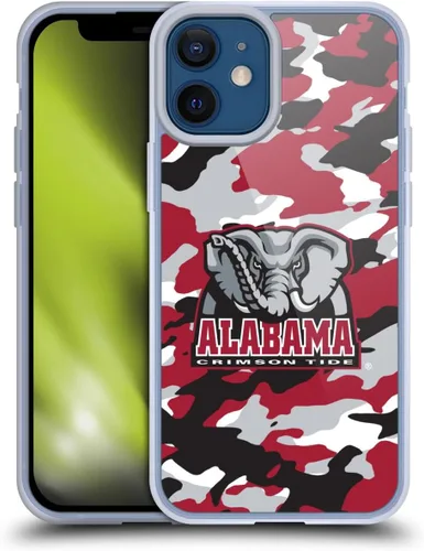 Miniatura 204 de Head Case Designs Funda de gel suave con licencia oficial de la Universidad de Alabama UA Collage compatible con Apple iPhone 13 Pro Max
