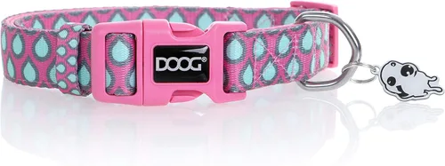 DOOG - Collar de perro ajustable acolchado de neopreno suave y transpirable disponible: perros y cachorros XS, pequeños, medianos y grandes para