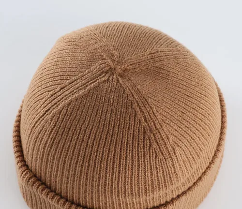 Miniatura 5 de Home Prefer Gorros de invierno para hombre, de punto grueso, gorro de punto grueso