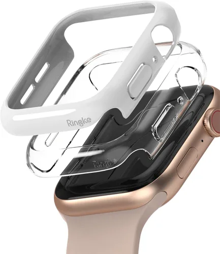 Miniatura 12 de Ringke Funda delgada para Apple Watch Series 6, 5, 4 (1.575 pulgadas), SE 3, 2, 1 (1.575 pulgadas), funda delgada y ligera para mujeres y hombres