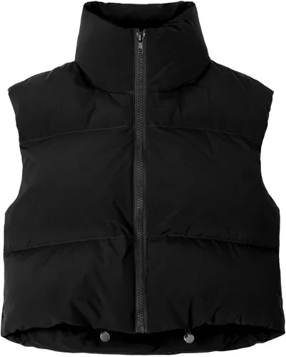 Miniatura 5 de JZC Women's Crop Puffer Vest Lightweight Sleeveless Jacket 2023 Fashion Winter Outerwear Padded Gilet