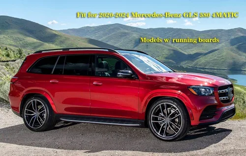 Miniatura 2 de Guardabarros de coche para guardabarros de automóvil, compatible con Mercedes-Benz Clase GLS GLS 580 4MATIC 2020 2021 2022 2023 2024 2025 2026