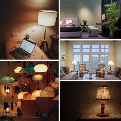 Miniatura 6 de Bombilla LED vintage de 4 W regulable, 2700 K, luz blanca cálida, E26 T10 Edison, equivalente a 40 W, 400 lm, para lámpara colgante de candelabro