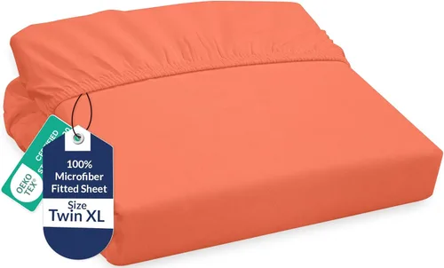 Miniatura 49 de Royale Linens Sábana Bajera King - Microfibra Cepillada Ultra Suave 1800 - Sábanas Inferiores de Lujo Hotelero - Sin Arrugas y Resistente a la Rosa