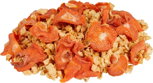 Miniatura 2 de Kaytee Snack natural con superalimentos para conejillos de indias, conejos, hámsteres y otros animales pequeños, manzana y zanahoria, 2.5 onzas