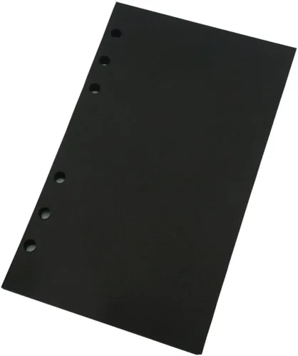 Miniatura 19 de Insertos de planificador A5, recargables para repuestos Filofax, arphia, 6 anillas, puntos, líneas, cuadrículas, lisos, 80 hojas/160 páginas para un
