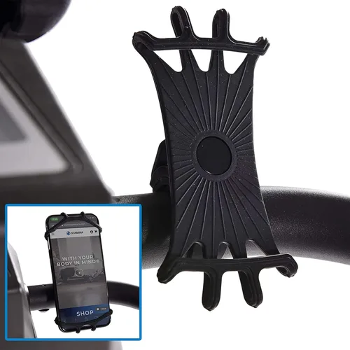 Miniatura 9 de Stamina Productos Cardio Climber Máquina de ejercicios de fitness para entrenamiento en casa con entrenamiento inteligente, monitor LCD y ruedas