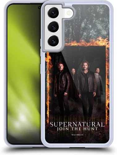 Miniatura 121 de Head Case Designs Supernatural Sam, Dean & Castiel Key Art - Funda de gel con licencia oficial [protección de grado militar] compatible con Google