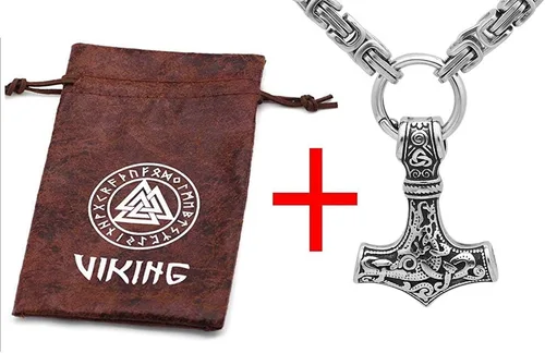 Miniatura 6 de GuoShuang - Colgante de acero inoxidable 316L con cadena de rey