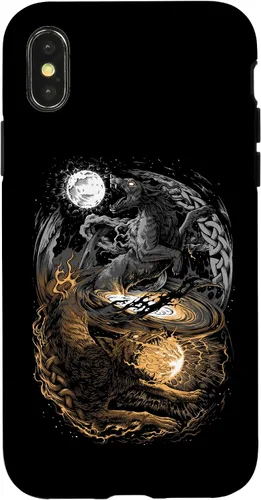 Miniatura 5 de Funda para iPhone 11 Viking Wolf Norse Mythology Pagan Ragnarok Wolves