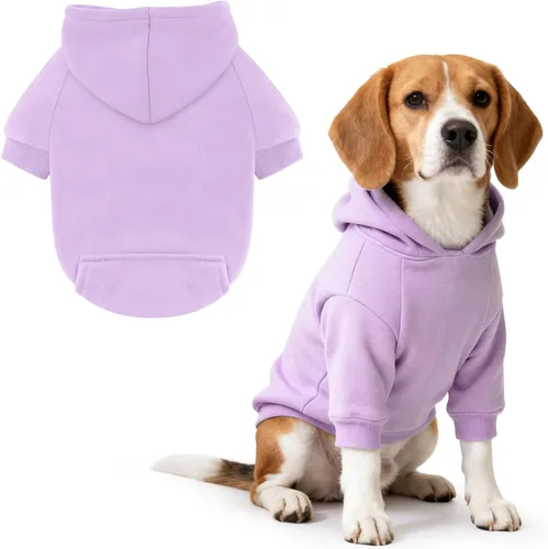 Miniatura 18 de Idepet Sudaderas con capucha para mascotas perros, ropa para perros pequeños, chaleco para chihuahua, abrigo cálido, chaqueta de otoño, conjuntos