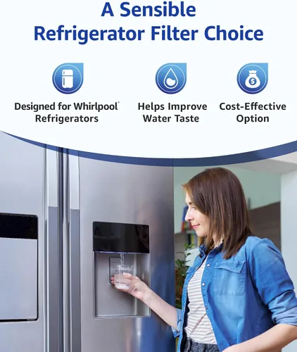 Miniatura 6 de Overbest UKF8001 Reemplazo para EveryDrop by Whirlpool Filtro de agua para refrigerador 4, EDR4RXD1