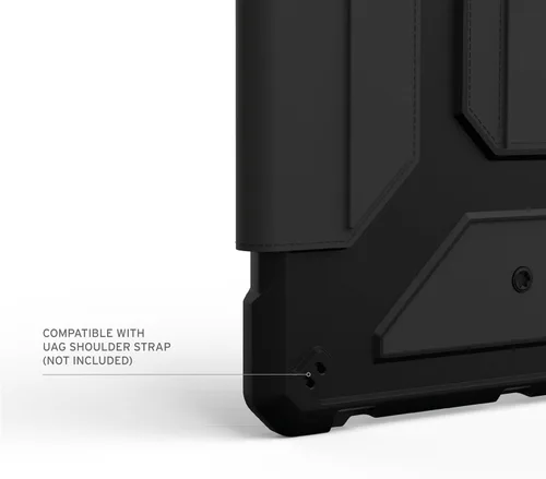 Miniatura 4 de UAG - Funda diseñada para Samsung Galaxy Tab S9 Plus de 12.4 pulgadas 2023 SM-X810 Metropolis SE negro, multiángulo con función de encendido
