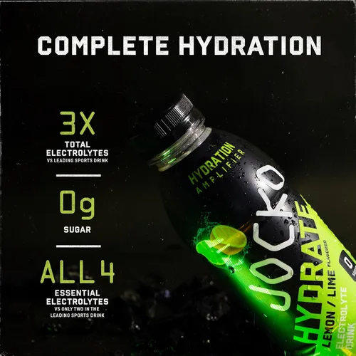 Miniatura 9 de Jocko Fuel Hydrate - Bebidas con electrolitos – Amplificador de hidratación de bebidas deportivas, saciador de la sed, mezcla de electrolitos