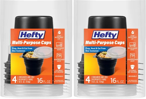 Miniatura 10 de Hefty - Vasos calientes desechables con tapas, 16 onzas, 20