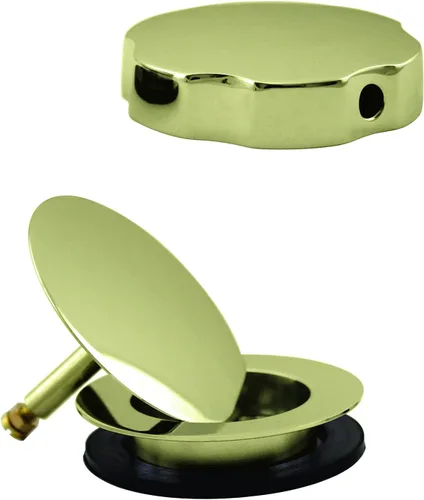 Miniatura 14 de Westbrass D50TE-12A - Moldura de repuesto estándar de 1-1/2 pulgadas para ensamblajes de desagüe de baño de accionamiento por cable, bronce antiguo