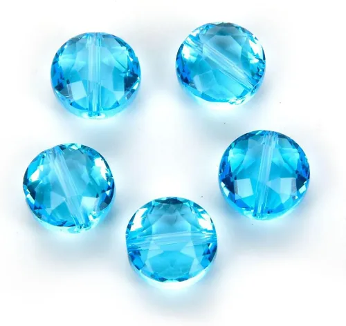 Miniatura 19 de Adabele - 25 cuentas de cristal sueltas con facetas austriacas de 0.315 pulgadas (0.315 in) compatibles con Swarovski Preciosa 5052 SSMR811